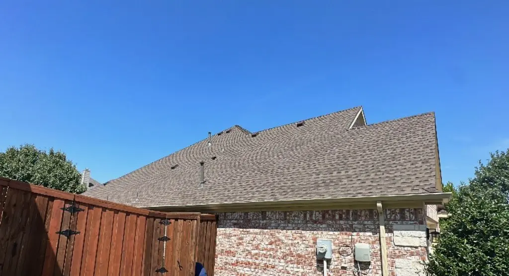 Completed roof replacement project in Berwick